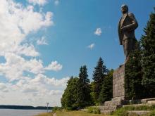 Памятник Ленину на Канале имени Москвы